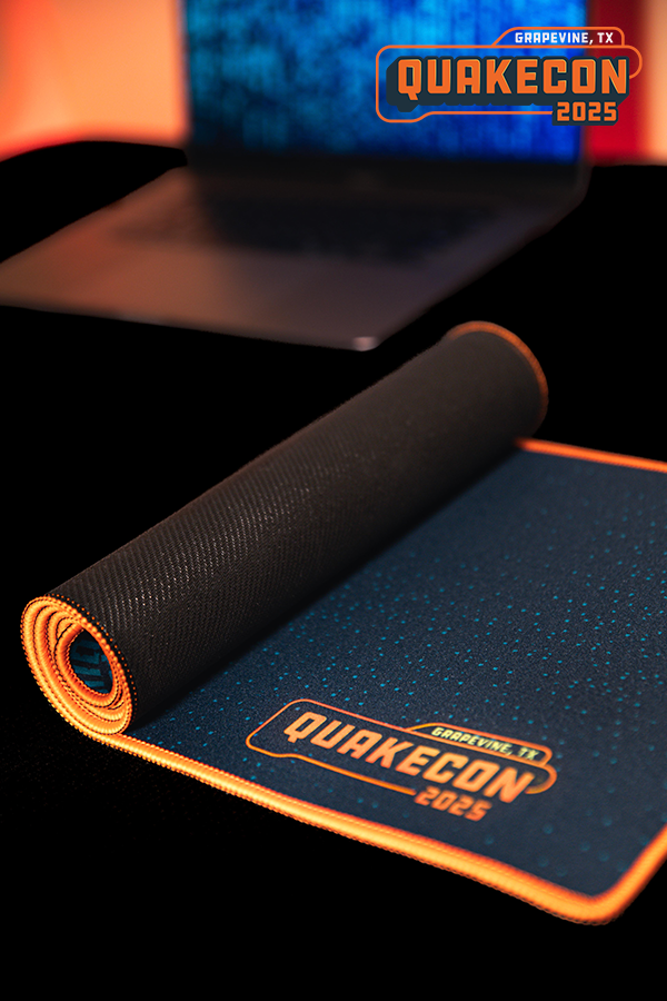 QuakeCon 2025 Oversized Mouse Pad