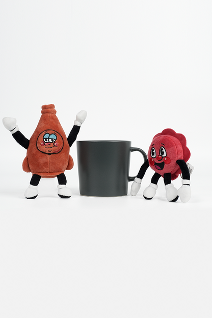 Fallout Bottle and Cappy Keychain Companion Set