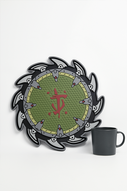 DOOM: The Dark Ages Shield Saw Bar Mat