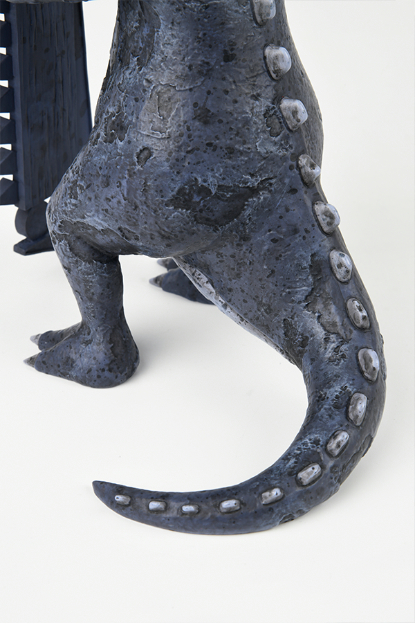 Fallout New Vegas Dinky the T-Rex Statue (Nighttime)