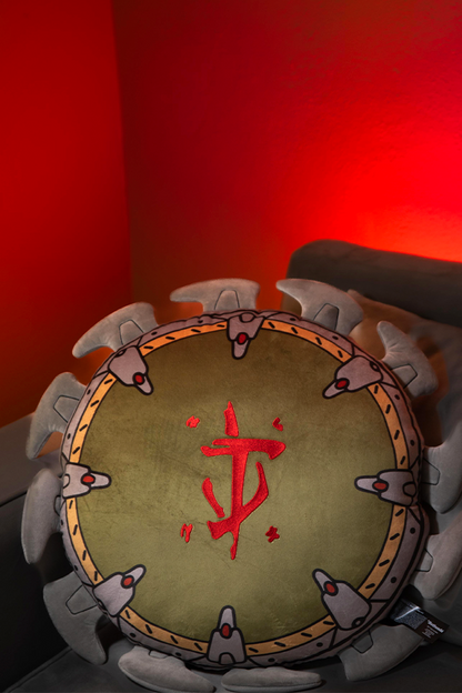 DOOM: The Dark Ages Shield Pillow Plush