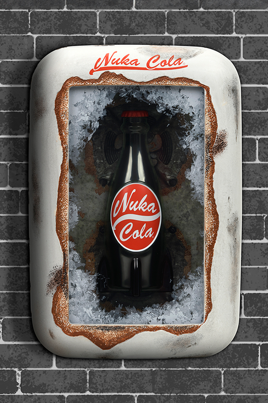 Fallout Nuka Cola Vending Machine Shadowbox