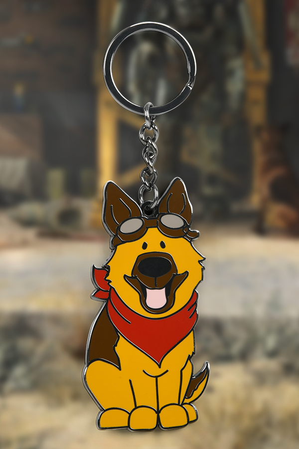 Fallout Dogmeat Keychain – Official Bethesda Gear Store