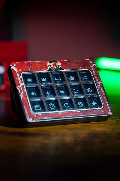 doom limited edition red replica key card DOOM: The Dark Ages Red Keycard Stream Deck MK.2 by Elgato (Bethesda G – Official Bethesda Gear Store