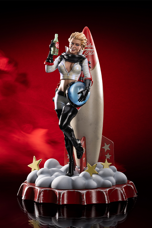 Fallout Nuka-Girl Rocketsuit Statue