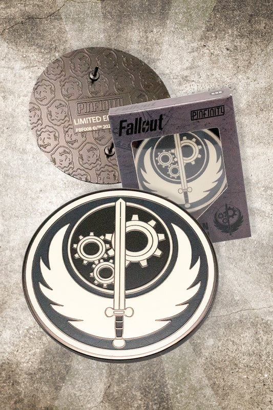 Fallout Brotherhood of Steel Insignia AR Pin