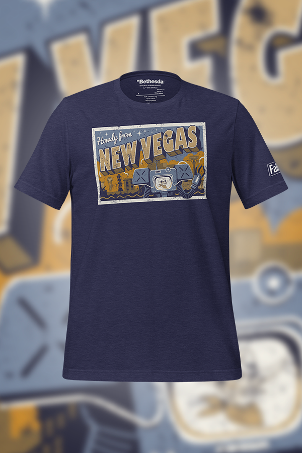 Fallout Howdy From New Vegas Tee