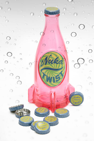 Fallout Nuka Twist Glass Bottle & Caps – Official Bethesda Gear Store