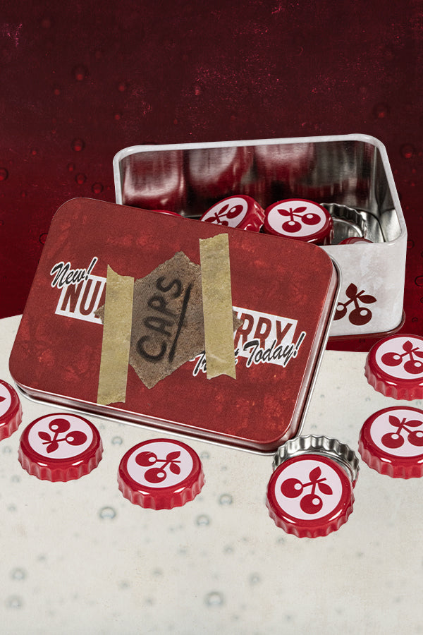 Fallout Bottle Cap Series: Nuka Cherry with Collectible Tin – Official ...
