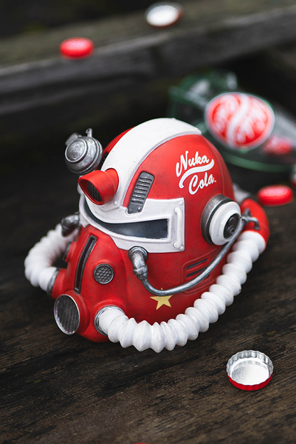 Fallout Nuka-Cola Power Armor Helmet Mini Desktop Statue