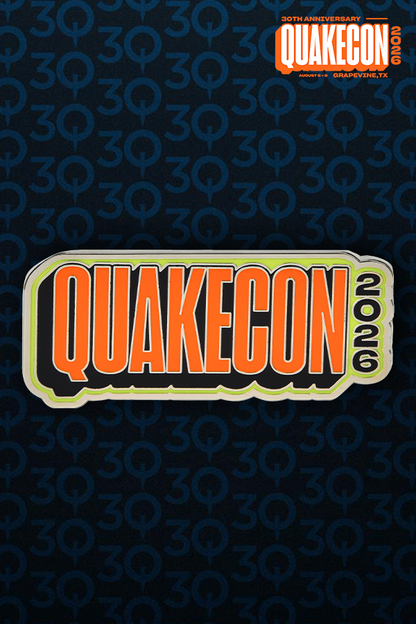 QuakeCon 2026 Enamel Pin