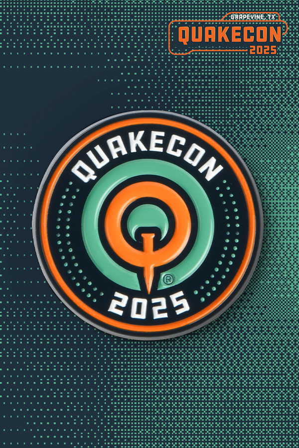 QuakeCon 2025 Enamel Pin