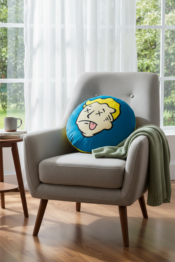 Fallout Dead Tired Plush Pillow
