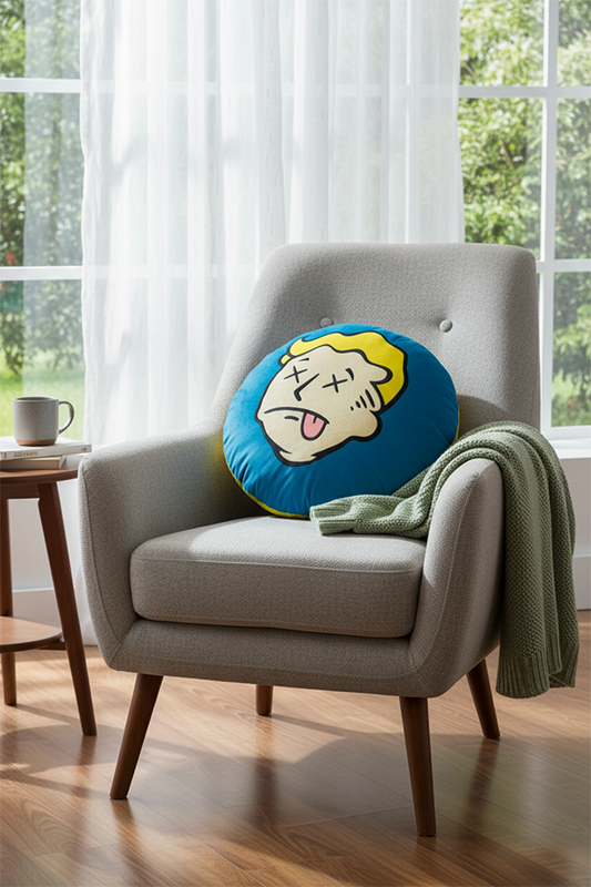 Fallout Dead Tired Plush Pillow