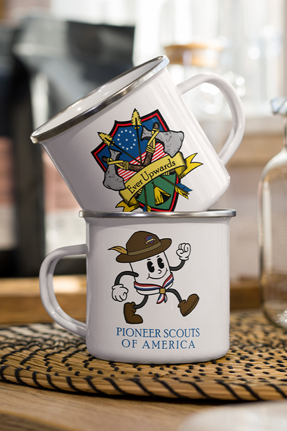 19d cav scout coffee mug Fallout Pioneer Scouts Camper Enamel Mug