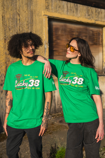 Fallout New Vegas Lucky 38 Casino Tee – Official Bethesda Gear Store