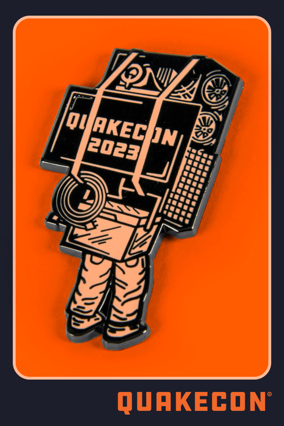 QuakeCon 2023 Enamel LAN Pin
