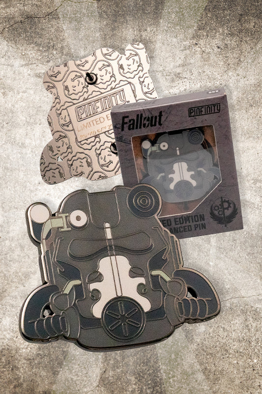 Fallout Brotherhood of Steel Helmet AR Pin