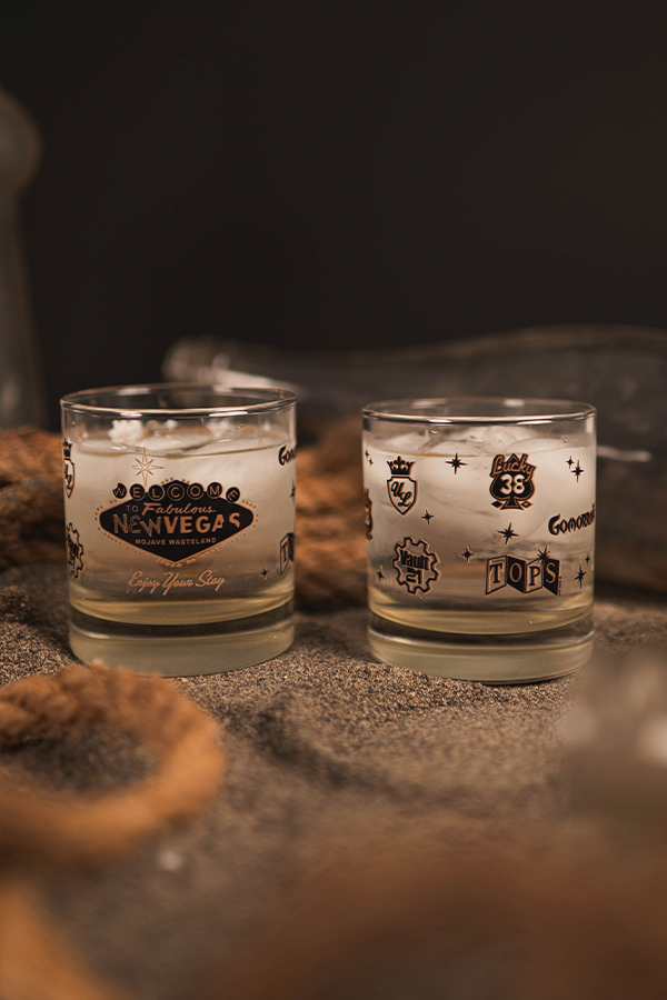 Fallout New Vegas Casinos Rocks Glass