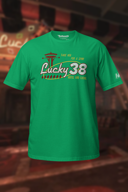 Fallout New Vegas Lucky 38 Casino Tee