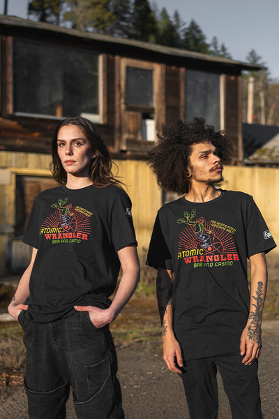 Fallout New Vegas Atomic Wrangler Casino Tee – Official Bethesda