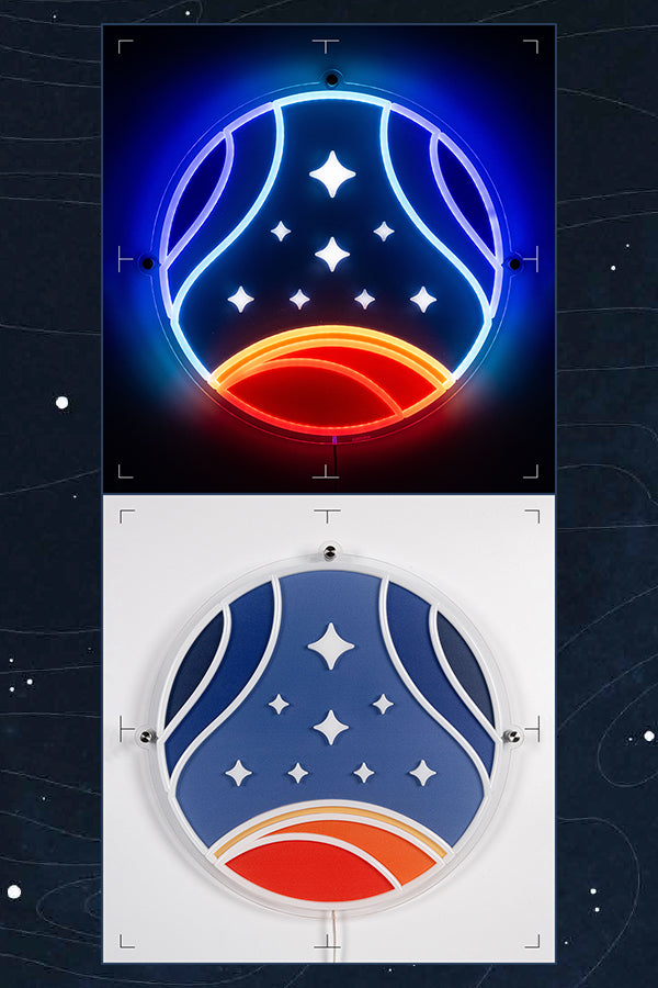 Starfield Constellation LED Wall Art Official Bethesda Gear Store