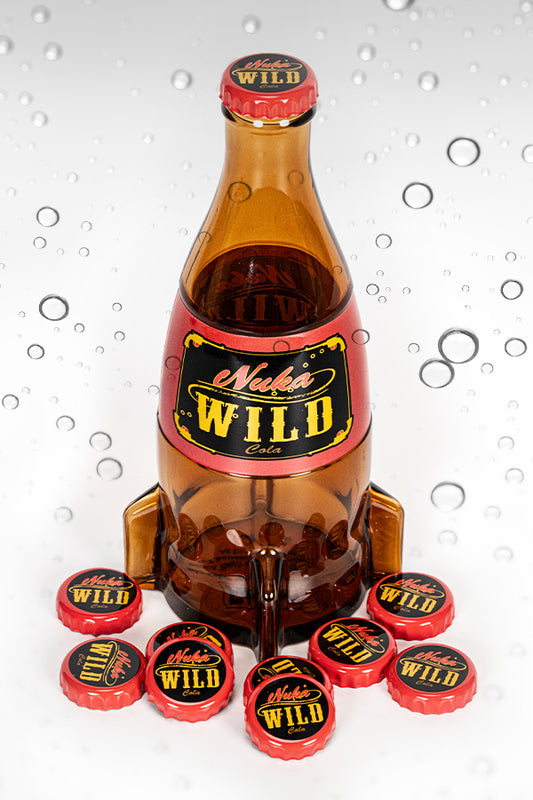 Fallout Nuka-Cola Wild Glass Bottle and Cap