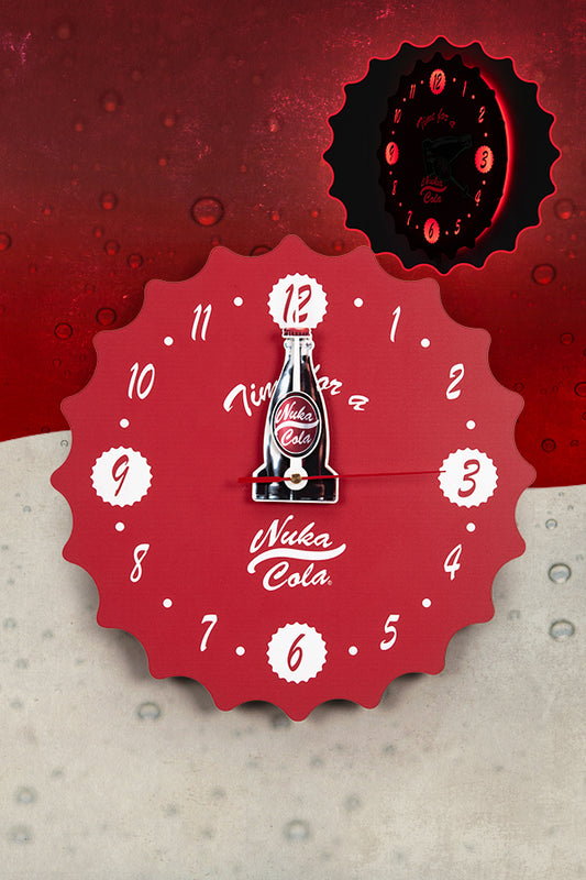 Fallout Time For A Nuka Cola Wall Clock