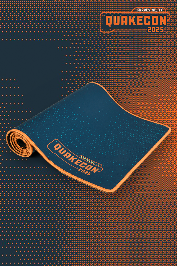 QuakeCon 2025 Oversized Mouse Pad