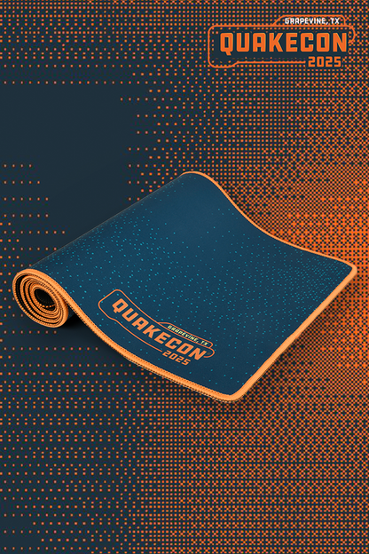 QuakeCon 2025 Oversized Mouse Pad