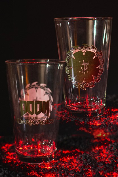 DOOM: The Dark Ages Pint Glass