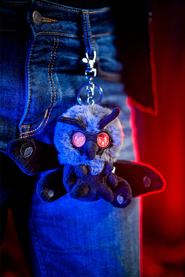 Fallout Chibi Mothman Cryptid Plush Keychain