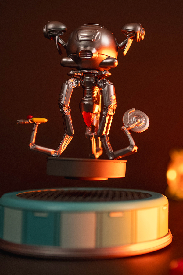 Fallout Floating Mr Handy Figurine