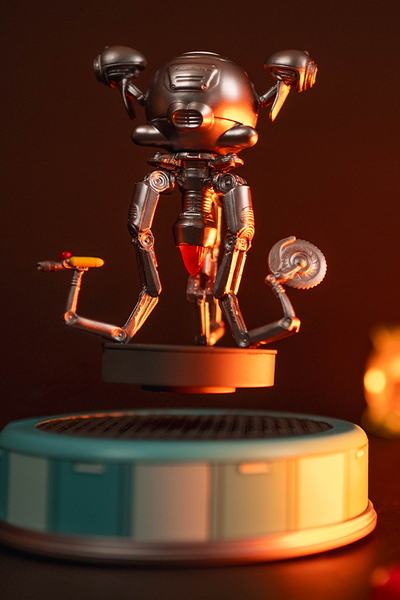 Fallout Floating Mr Handy Figurine  Official Bethesda Gear Store