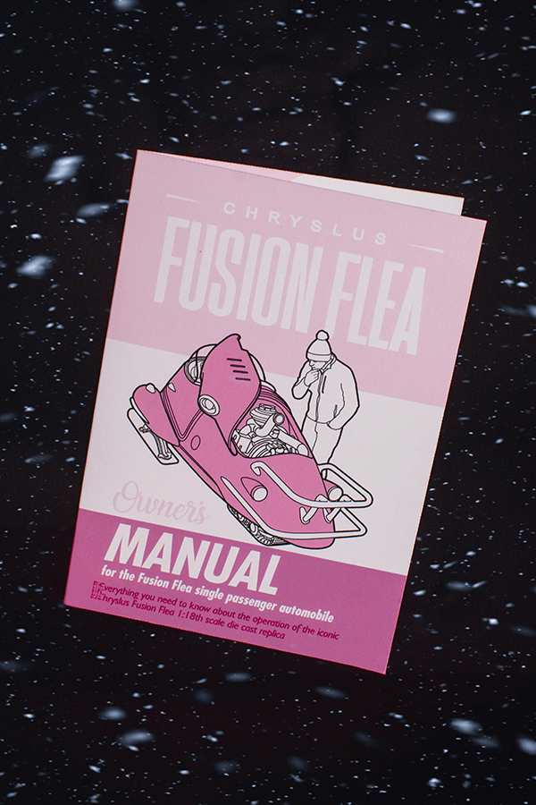 Fallout Hot Pink Snowtrack Flea Die-Cast Replica (Bethesda Gear Exclusive)