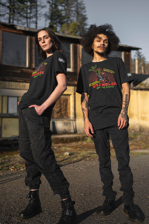Fallout New Vegas Atomic Wrangler Casino Tee