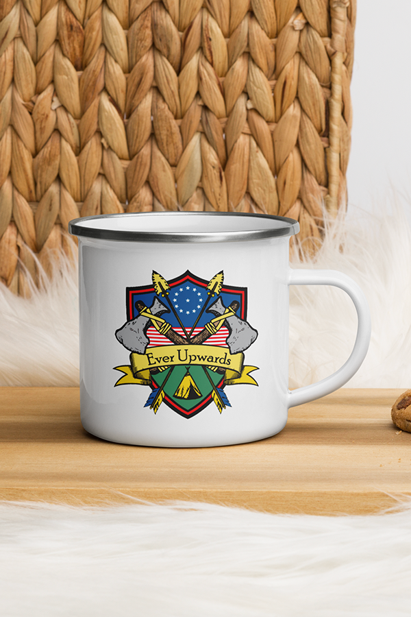 Fallout Pioneer Scouts Camper Enamel Mug