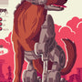 Fallout New Vegas Rex Open Edition Lithograph by Tom Whalen