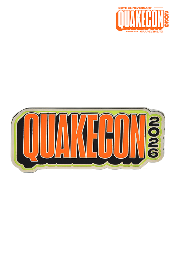 QuakeCon 2026 Enamel Pin