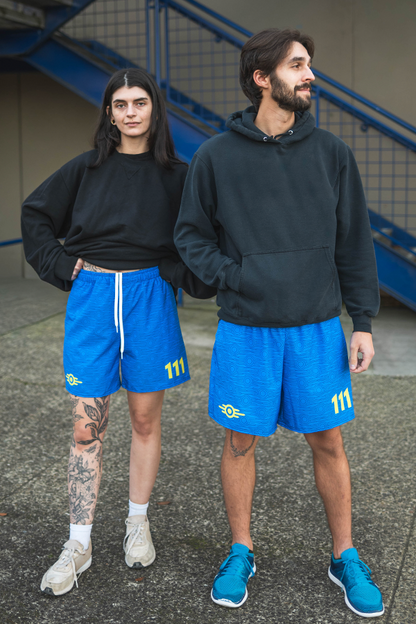 Fallout Vault 111 Athletic Shorts