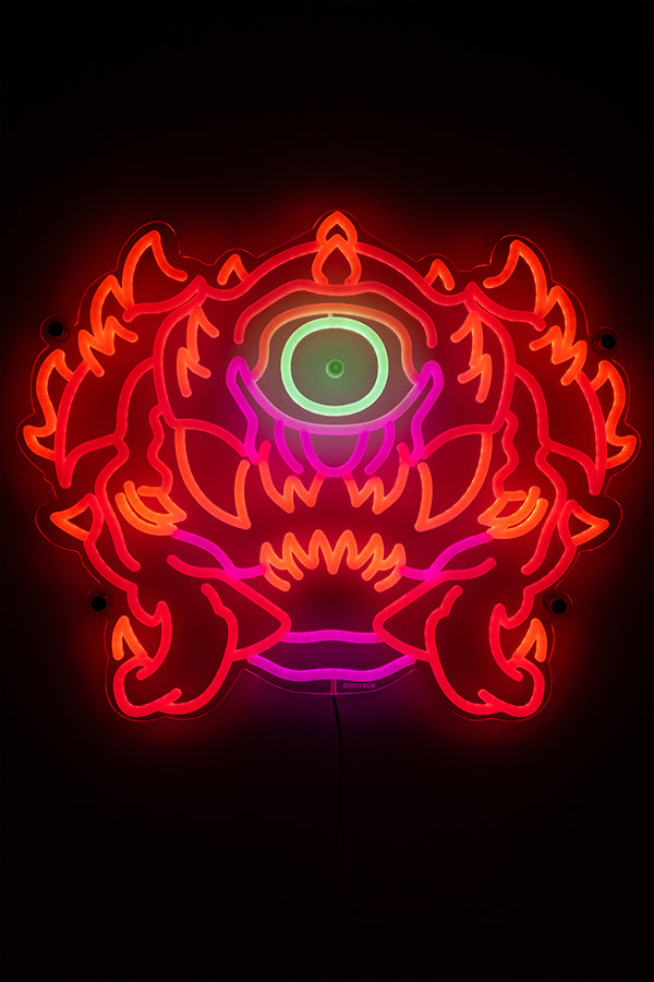 DOOM Eternal Cacodemon LED Wall Art