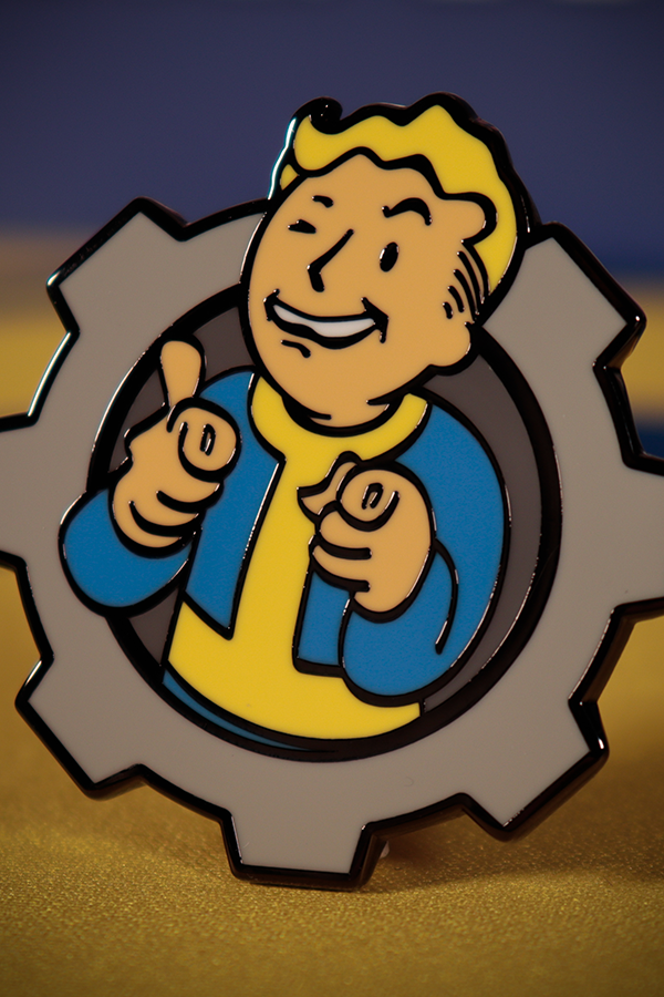 Fallout Limited Edition Charisma Boy Pin Badge