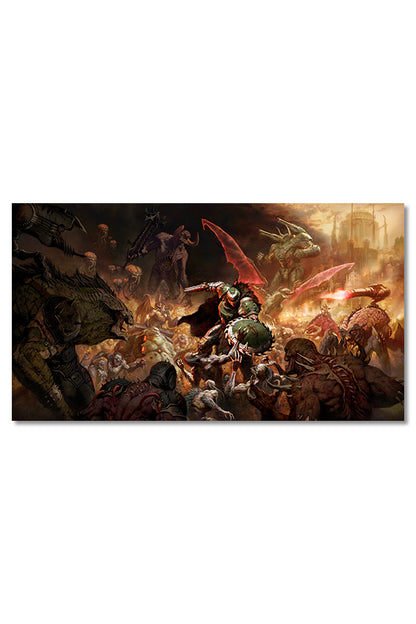 DOOM: The Dark Ages Endless Battle Lithograph