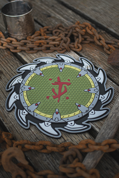 DOOM: The Dark Ages Shield Saw Bar Mat