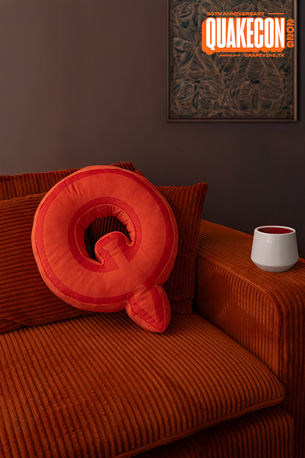 QuakeCon Logo Oversized Plush