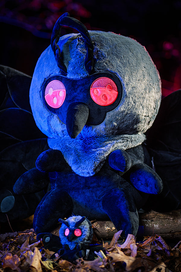 Fallout Chibi Mothman Cryptid Plush Keychain