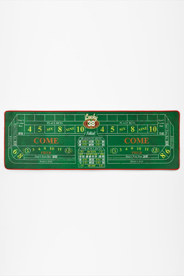 Fallout Lucky 38 Craps Table Oversized Mousepad