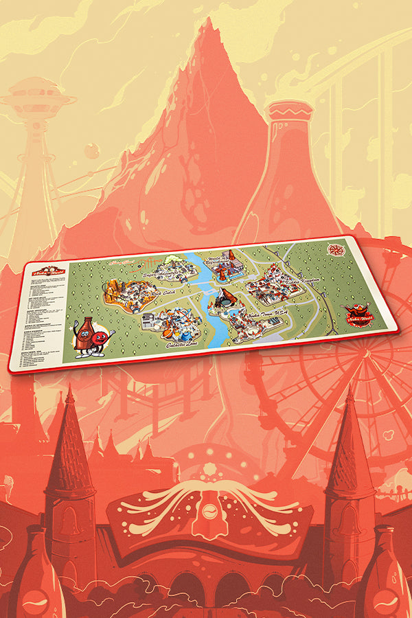 Fallout Nuka World Oversized Mouse Pad