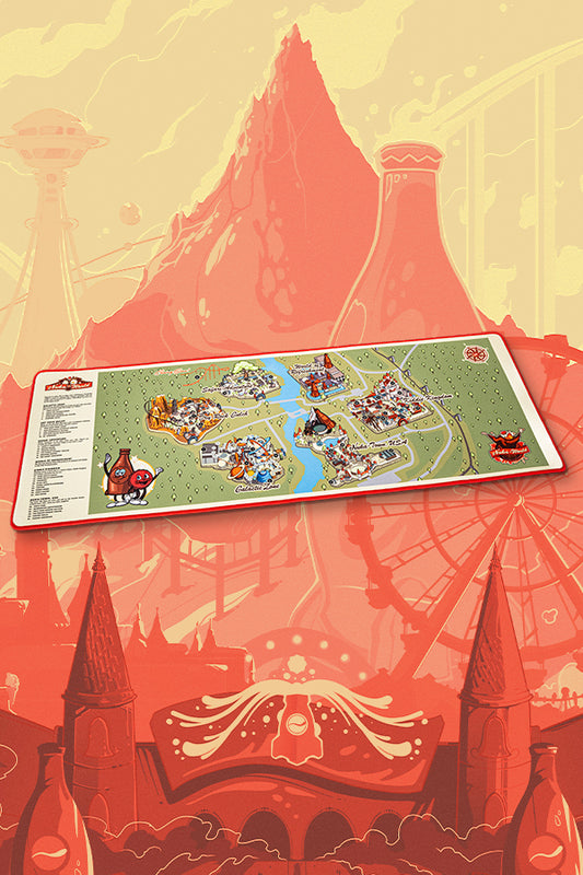 Fallout Nuka World Oversized Mouse Pad