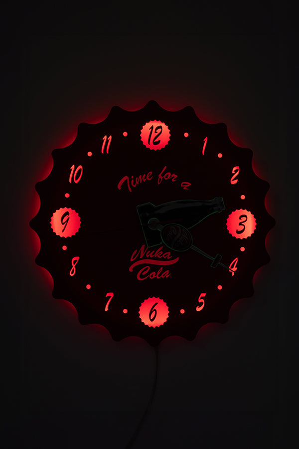 Fallout Time For A Nuka Cola Wall Clock